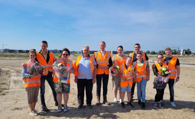 Ondertekening eerste koopovereenkomst kavels Zeeheldenwijk